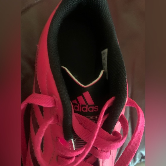 Adidas Pink Goletto VIII FG Child Lace-Up Soccer Cleats; Size 4.5 SGC - Picture 2 of 9